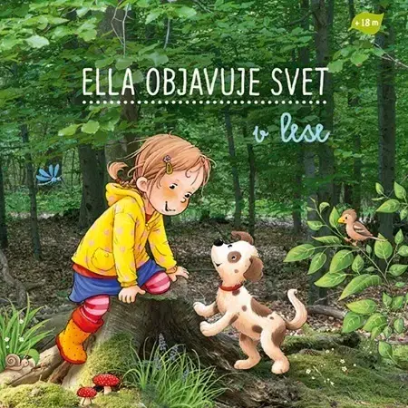 Leporelá, krabičky, puzzle knihy Ella objavuje svet: V lese - Sandra Grimm