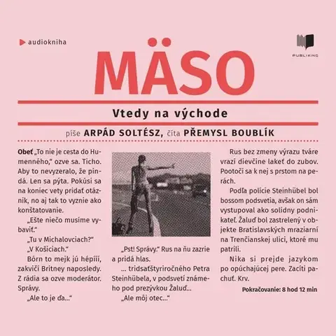 Detektívky, trilery, horory Publixing a IKAR Mäso