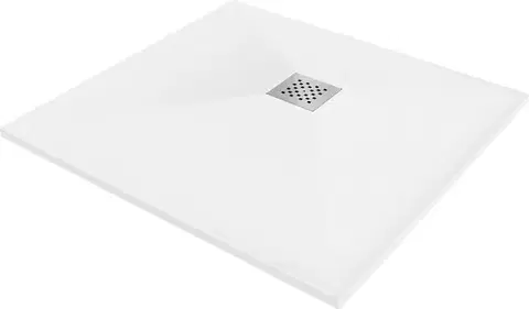 Vane MEXEN - Stone+ Sprchová vanička štvorcová 90x90, biela 44109090