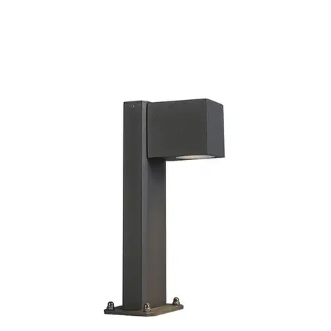 Zahradne stlpove lampy Inteligentná vonkajšia stojaca lampa antracitová 30 cm IP44 vrátane WiFi GU10 - Baleno