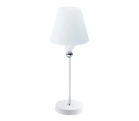 Lampy Eglo 75396 - LED stmievateľná stolová lampa YORK 1xE14/6W/230V biela 75396