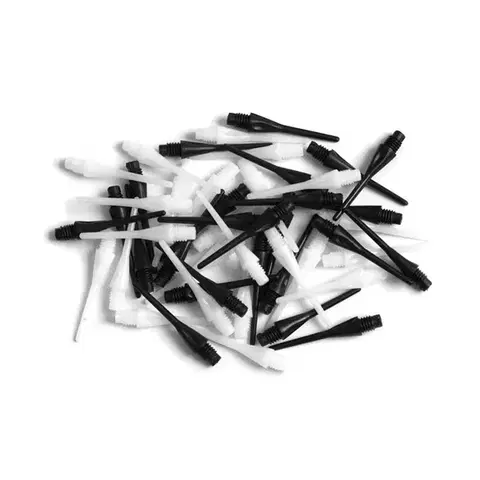 Hroty na šípky Hroty Harrows Dimple Soft 1/4 30ks Black