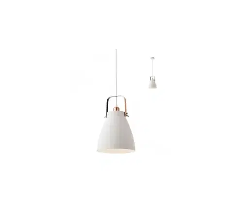 Svietidlá Redo 01-1311 - Luster na lanku ARNE 1xE27/42W/230V biela 01-1311