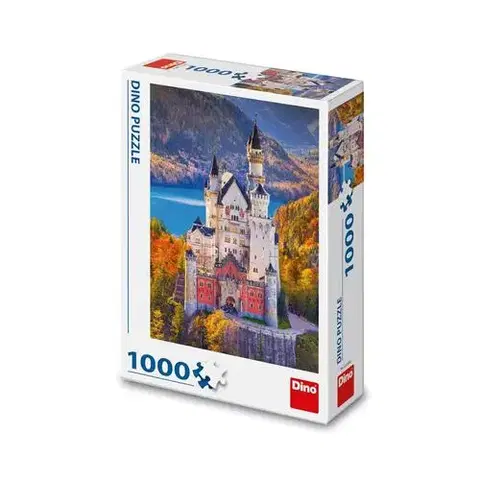 1000 dielikov Dino Toys Puzzle Zámok Neuschwanstein 1000 Dino