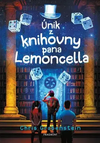 Fantasy, upíri Únik z knihovny pana Lemoncella - Chris Grabenstein,Chris Grabenstein,Dušek Zdík