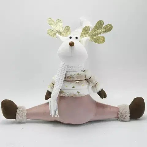 Vianočné dekorácie – do vnútra Sob stojaci 54x22x52 cm