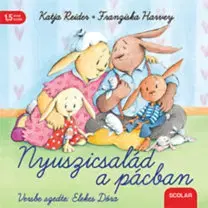 Leporelá, krabičky, puzzle knihy Nyuszicsalád a pácban - Kolektív autorov