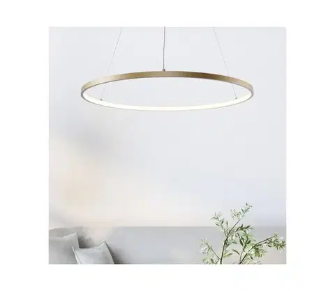 Svietidlá Zuma Line 2023201-GD80 - LED Luster na lanku BRENO LED/36W/230V 3000/4000/6000K 2023201-GD80