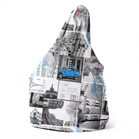 Taburetky Sedací vak Bag Paríž