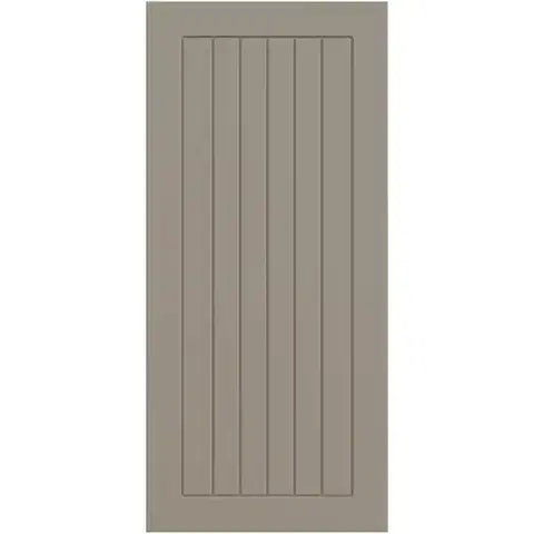 Dvierka a čelá zásuviek pre kuchynske skrinky Kuchynská predná časť G45(100)(L/P) H5 K257 Kašmír Matná Grii