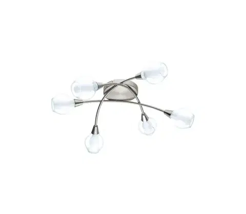 Svietidlá Eglo 32595 - Prisadený luster ARNADO 6xG9/33W/230V matný chróm 32595