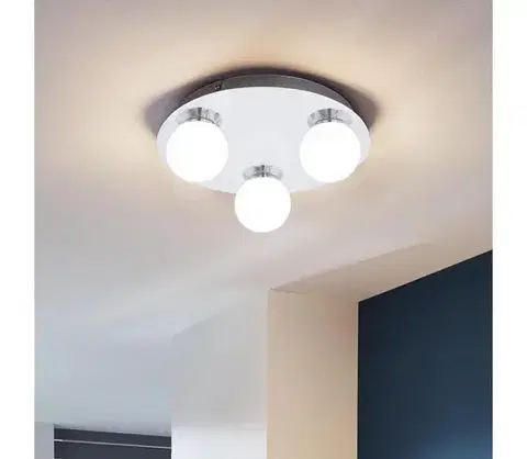 Svietidlá Eglo 94629 - LED Kúpeľňové svietidlo MOSIANO 3xLED/3,3W/230V IP44 94629