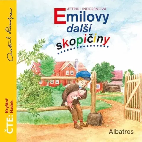 Pre deti a mládež - ostatné Albatros Emilovy další skopičiny