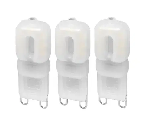 LED osvetlenie SADA 3x LED Žiarovka ECOLINE G9/2,5W/230V 3000K - BRILAGI zd-39pm25-30