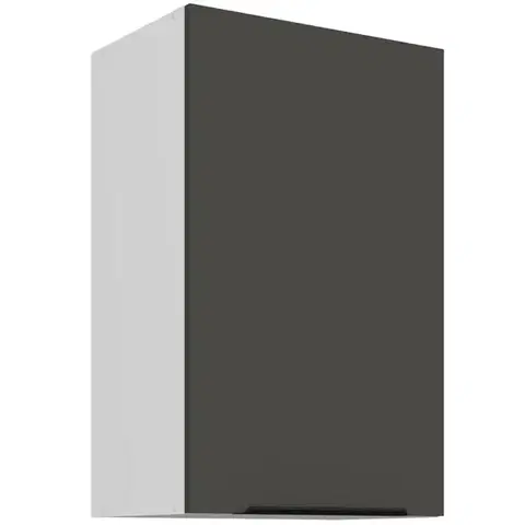 Kuchynské skrinky visiace Kuchynská skrinka Aria-Gr/Wh Anti Fingerprint 45g-72 1f
