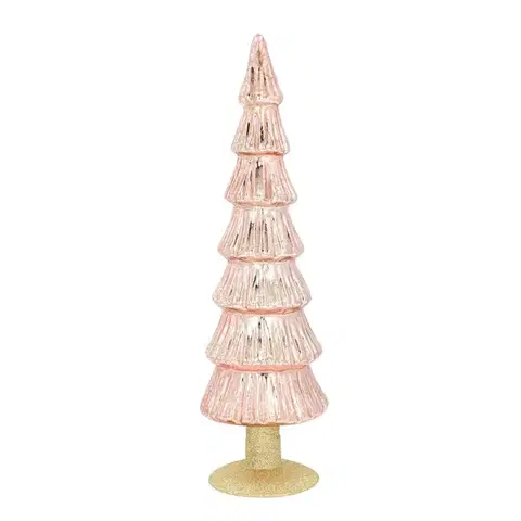 Vianočné dekorácie Dekorácia Pink Chritmas Tree 36cm