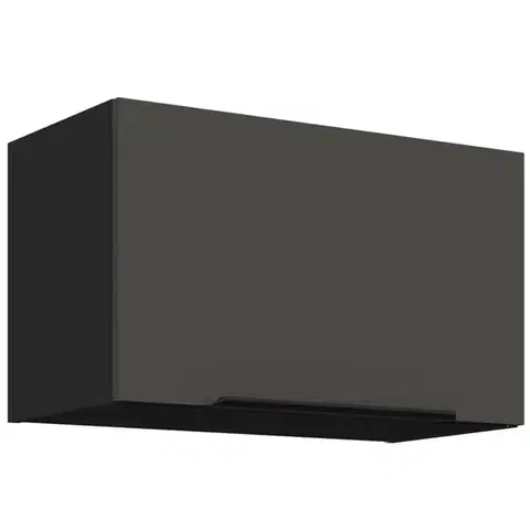 Kuchynské skrinky visiace Kuchynská skrinka Aria-Gr/Bl Anti Fingerprint 60gu-36 1f