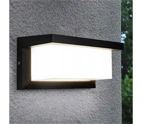 Svietidlá  Vonkajšie nástenné svietidlo NEELY 1xE27/60W/230V IP54 čierna SKU9119