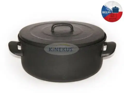 Hrnce BELIS Kastrol smaltovaný 1,5L, s pokrievkou, 18cm, BSE Belis