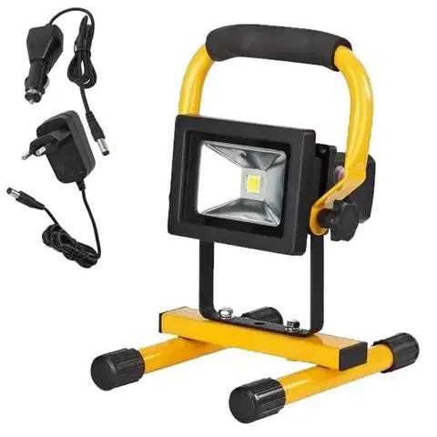 Záhradné lampy Avenberg LED nabíjateľný reflektor Wankom 10 W