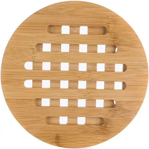 Podnosy a tácky Banquet Podložka BRILLANTE Bamboo 17,5 x 1 cm