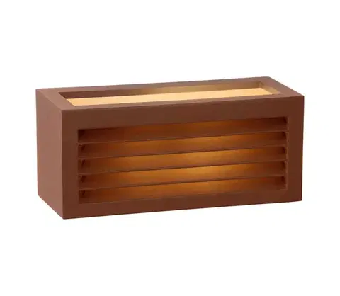 Záhradné lampy Lucide 27853/01/97 - Vonkajšie nástenné svietidlo DIMO 1xE27/18W/230V IP54 27853/01/97