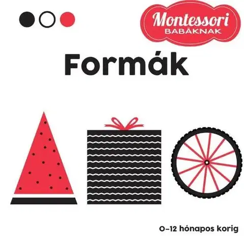 Leporelá, krabičky, puzzle knihy Formák - Montessori babáknak