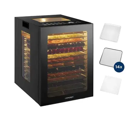 Predlžovacie káble Concept SO5000 - Sušička potravín 850W/230V čierna so5000