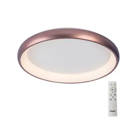 Svietidlá Azzardo  -LED Stmievateľné stropné svietidlo ANTONIO LED/80W/230V hnedá + DO 