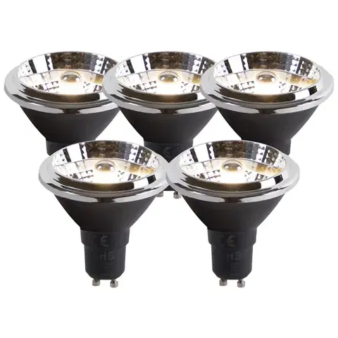 LED osvetlenie Sada 5 LED žiaroviek GU10 AR70 6W 380lm 3000K