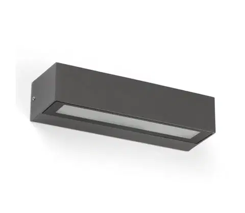 LED osvetlenie FARO Barcelona FARO 71910 - LED vonkajšie nástenné svietidlo LAKO LED/8W/230V IP65 antracitové 71910