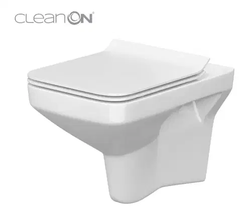 Záchody CERSANIT - Závesné WC COMO NEW CLEANON BEZ SEDÁTKA K32-020