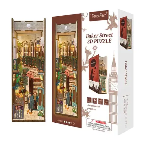 3D puzzle CENGO GmbH Book Nook - 3D Puzzle - Baker Street