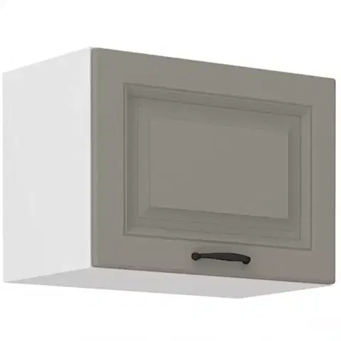 Kuchynské skrinky visiace Kuchynská skrinka Stilo claygrey/biely 50gu/36 1f
