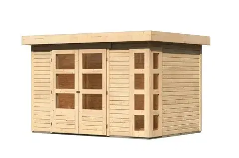 Drevené Drevený záhradný domček KERKO 4 Lanitplast