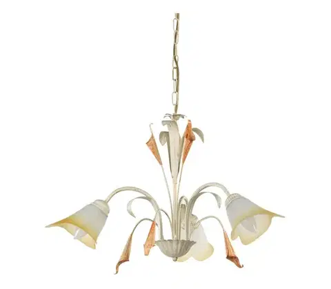 Svietidlá ONLI - Luster na reťazi LUCREZIA 3xE14/6W/230V krémová 4722/3