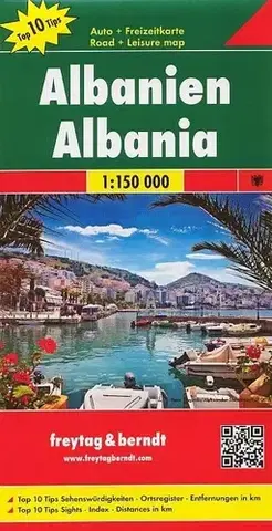 Do auta Albania 1:150 000 - automapa