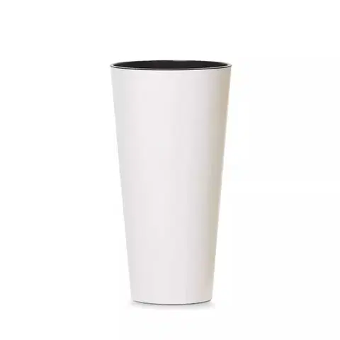 Kvetináče a truhlíky NABBI DTUS150S plastový kvetináč 15 cm biela
