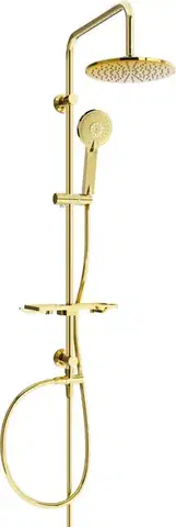 Kúpeľňové batérie MEXEN/S MEXEN/S - T40 sprchový set zlatá 798404093-50
