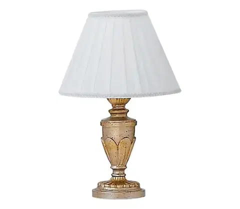 Lampy Ideal Lux - Stolová lampa FIRENZE 1xE14/40W/230V zlatá 020853