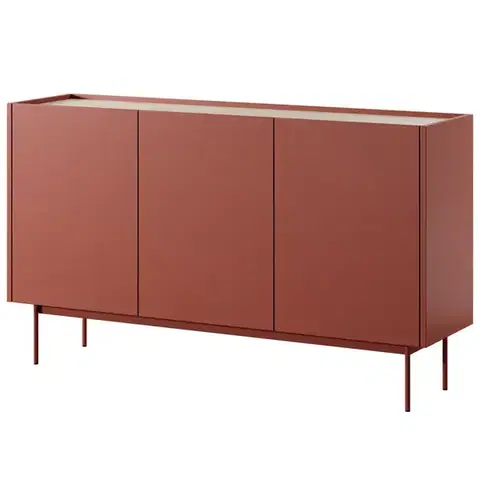 Komody do spálne Komoda Color K-144 ceramic red