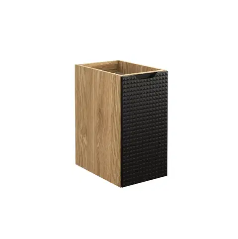 Skrinky do kúpeľne ArtCom Závesná skrinka do kúpeľne LUXOR Black 81-30-1D | 30 cm