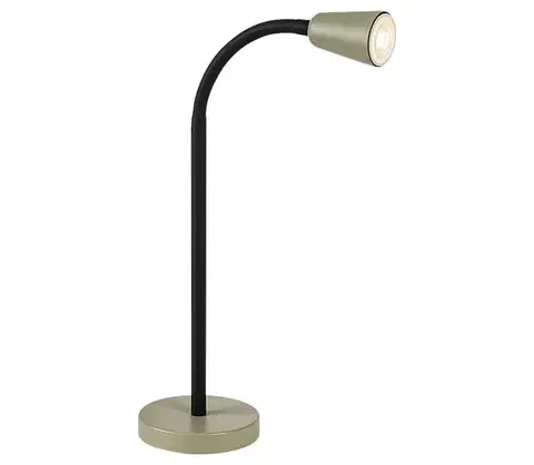 Lampy Rabalux 74094 - Stolná lampa ALDO 1xGU10/7W/230V khaki 74094