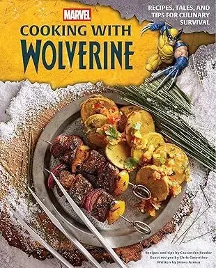 Kuchárky - ostatné Marvel: Cooking with Wolverine - Cassandra Reeder,Chris Cosentino,James Asmus