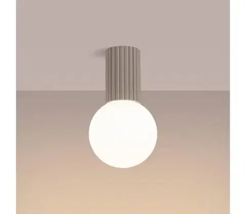 Svietidlá  SL.1743 - Kúpeľňové stropné svietidlo HALO 1xG9/8W/230V IP44 béžová SL.1743