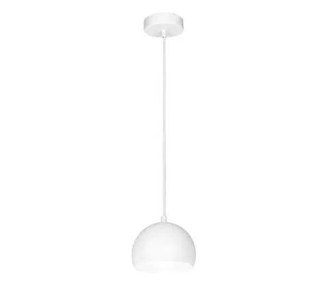 Svietidlá  Závesné svietidlo SOOL na lanku 1xE27/15W/230V pr. 15 cm biele 1211
