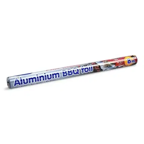 Dózy na potraviny Kinekus Alobal na grilovanie, 44cmx8m, 16µm