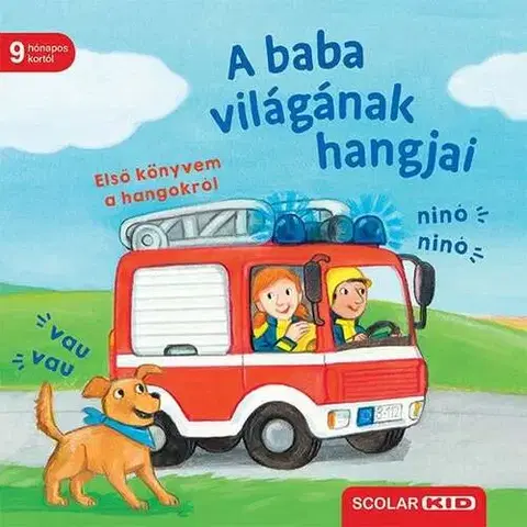 Leporelá, krabičky, puzzle knihy A baba világának hangjai - Martina Kohl,Andrea Illés