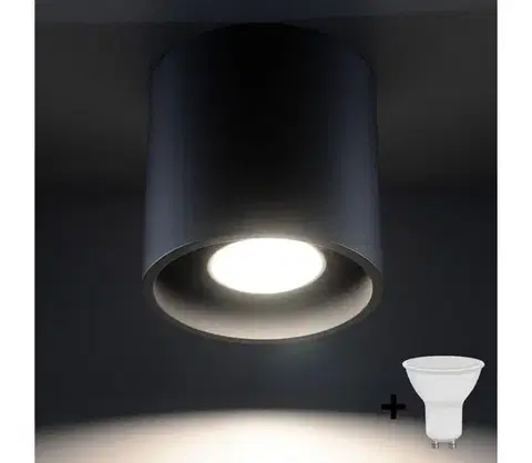 Svietidlá BRILAGI -  LED Bodové svietidlo FRIDA 1xGU10/7W/230V čierna BR.0016