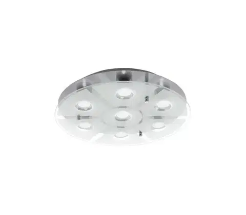 Svietidlá Eglo 75343 -LED stmievateľné stropné svietidlo CABO-SD 7xGU10/5W/230V pr.46 cm matný chróm 75343